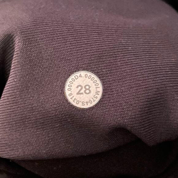 Lululemon ABC Pant Slim Warpstreme Obsidian Gray Stretch 5 Pocket Pants mens 28 - Picture 14 of 17